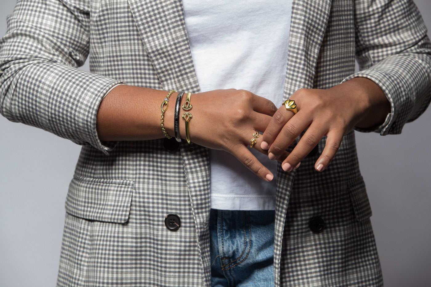 gold vermeil cuff